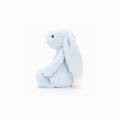 Jellycat Bashful Blue Bunnies Australia | 186534BQC